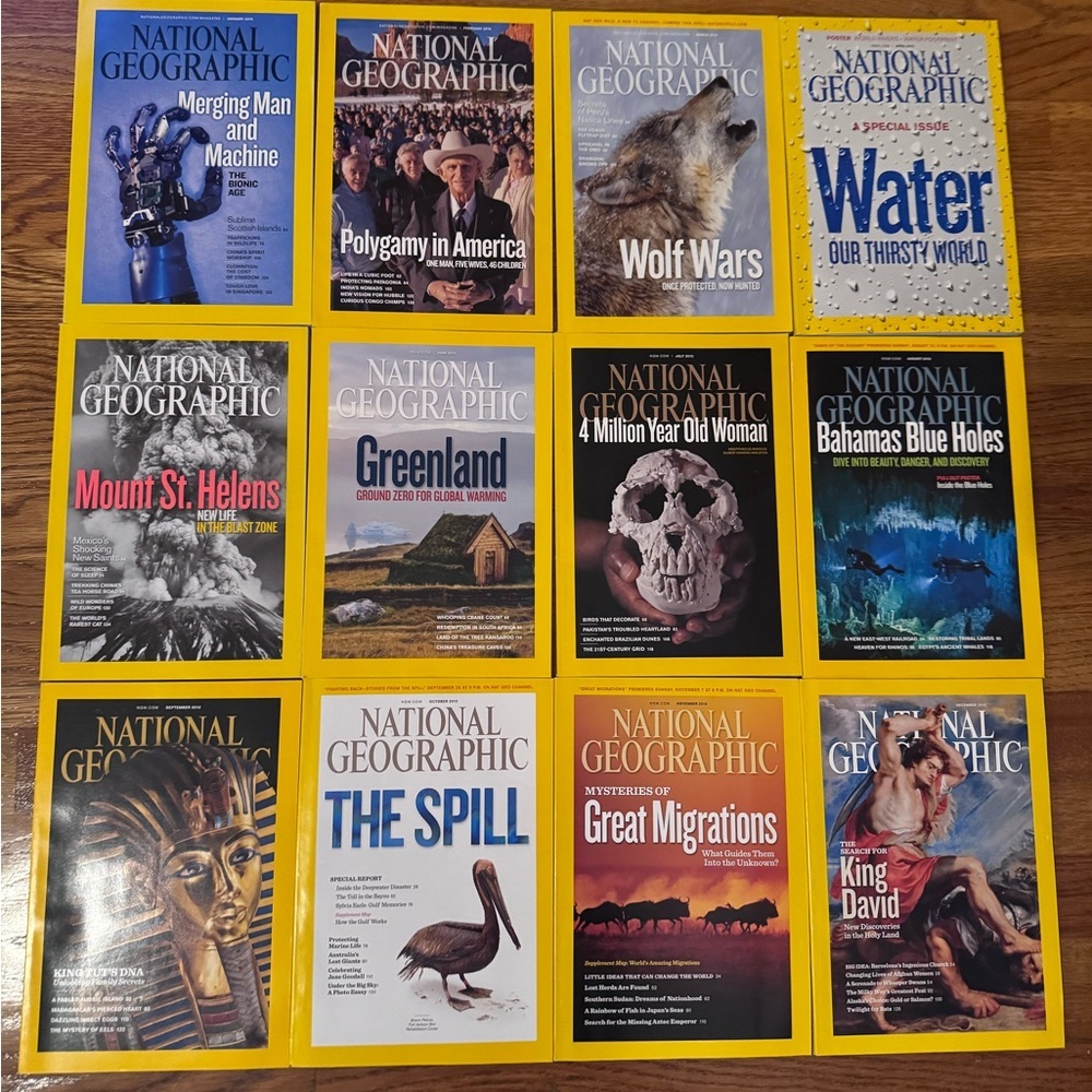 National Geographic 2010 - Complete with Maps